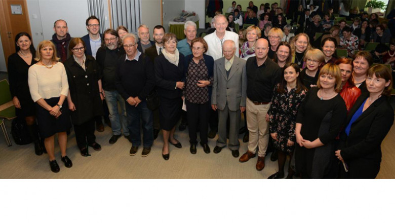 Members of the Deparment at the 100th anniversary celebration at Hotel Center (29th March 2019)